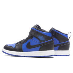 1 Mid (PS) - Black/Royal Blue/White