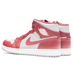 1 Mid - Cherrywood Red/Cement Grey/White