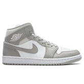 1 Mid - College Grey/Light Bone/White