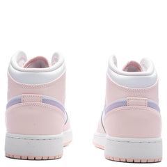 1 Mid (GS) - Pink Wash/Violet Frost/White