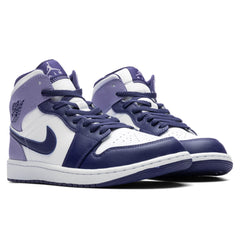 1 Mid - Sky J Purple/Sky J Purple/White