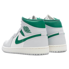 1 Mid - Summit White/Pine Green/Pure Platinum