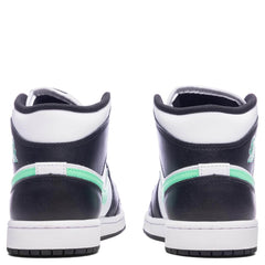 1 Mid - White/Green Glow/Black
