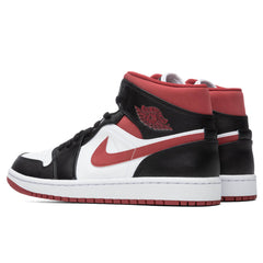 1 Mid - White/Gym Red