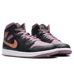 1 Mid SE - Black/Sky J Orange/White