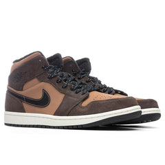 1 Mid SE - Dark Chocolate/Crimson Bliss