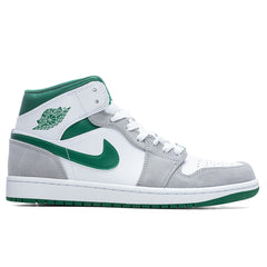 1 Mid SE - White/Pine Green/ LT Smoke Grey
