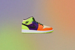 1 Mid SE (GS) - Volt/Black/Vivid Orange