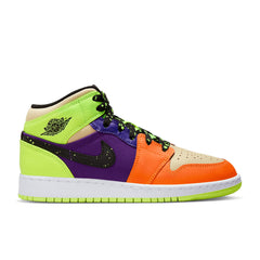 1 Mid SE (GS) - Volt/Black/Vivid Orange