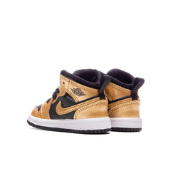 1 Mid SE (TD) - Black/Metallic Gold/White