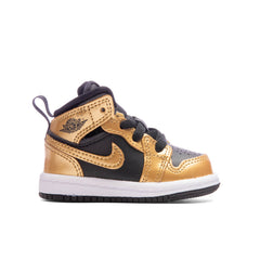 1 Mid SE (TD) - Black/Metallic Gold/White