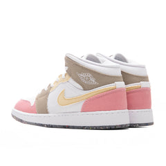 1 Mid SE (GS) - White/Vivid Green