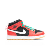 1 Mid SE (PS) - Black/Fire Red/White/Malachite