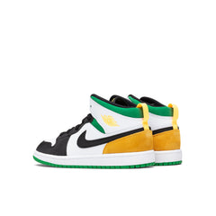1 Mid SE (PS) - White/Laser Orange
