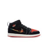 1 Mid SE (PS) "Siempre Familia" - Black/Chile Red