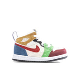 1 Mid SE (TD) - White/Gym Red/Black