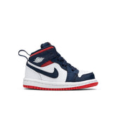 1 Mid SE (TD) - White/University Red/Midnight Navy