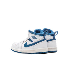 1 Mid SE (TD) - White/Industrial Blue/Sail