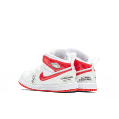 1 Mid SS (TD) - White/University Red