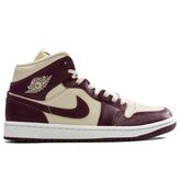 Women's 1 Mid - Beach/Cherry Wood Red/Sail