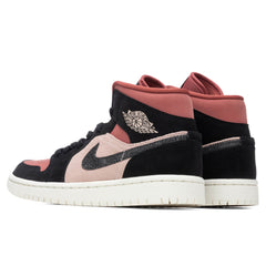 Women's 1 Mid - Particle Beige/Black