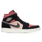 Women's 1 Mid - Particle Beige/Black