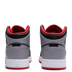 1 Mid (GS) - Black/Cement Grey/Fire Red
