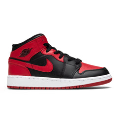 1 Mid (GS) - Black/Gym Red/White