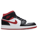 1 Mid (GS) - White/Gym Red/Black
