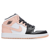 1 Mid (GS) - White/Arctic Orange