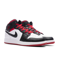 1 Mid (GS) - White/Gym Red/Black