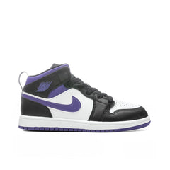 1 Mid (PS) - Black/Dark Iris/White
