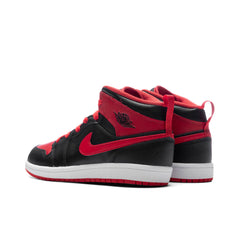 1 Mid (PS) - Black/Fire Red/White