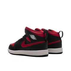 1 Mid (PS) - Black/Varsity Red/Summit White