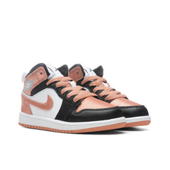 1 Mid (PS) - White/Light Madder Root/Black