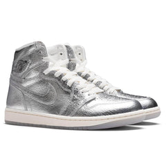 Women's 1 Retro Hi OG - Metallic Silver/Photon Dust/Sail
