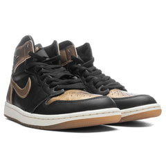 1 Retro High OG 'Black and Gold' - Black/Metallic/Sail