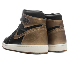 1 Retro High OG 'Black and Gold' - Black/Metallic/Sail
