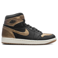 1 Retro High OG 'Black and Gold' - Black/Metallic/Sail