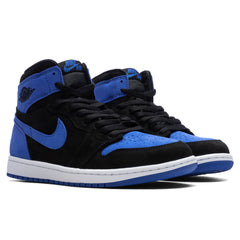 1 Retro High OG 'Royal Reimagined'- Black/Royal Blue/White
