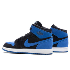 1 Retro High OG (PS) 'Royal Reimagined' - Black/Royal Blue/White