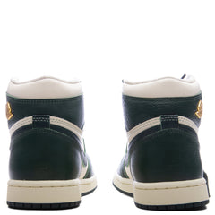 Women's 1 Retro High OG 'Fir' - Pale Ivory/Pro Green Fir/Coconut Milk