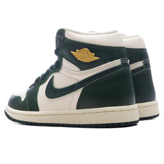 Women's 1 Retro High OG 'Fir' - Pale Ivory/Pro Green Fir/Coconut Milk