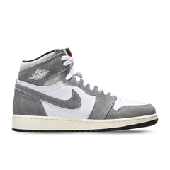 1 Retro High OG (GS) - Black/Fire Red/LT Smoke Grey