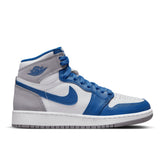 1 Retro High OG (GS) - True Blue/White/Cement Grey
