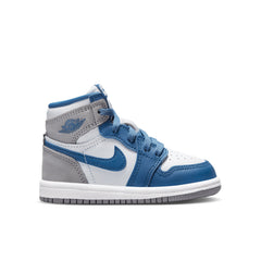 1 Retro High OG (TD) - True Blue/White/Cement Grey
