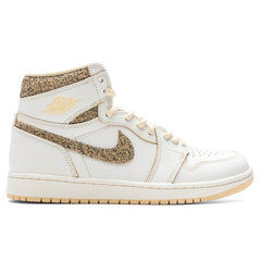 1 Retro High OG Craft Vibrations of Naija - Sail/Pale Vanilla/Black