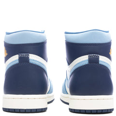 Women's 1 Retro High OG 'First in Flight' - University Blue/University Gold/Sail