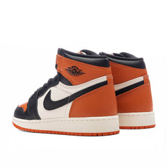 1 Retro High OG 'Shattered Backboard' (GS) - Black/Sail/Starfish