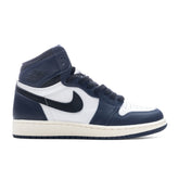 1 Retro High OG (GS) - Midnight Navy/Black/White
